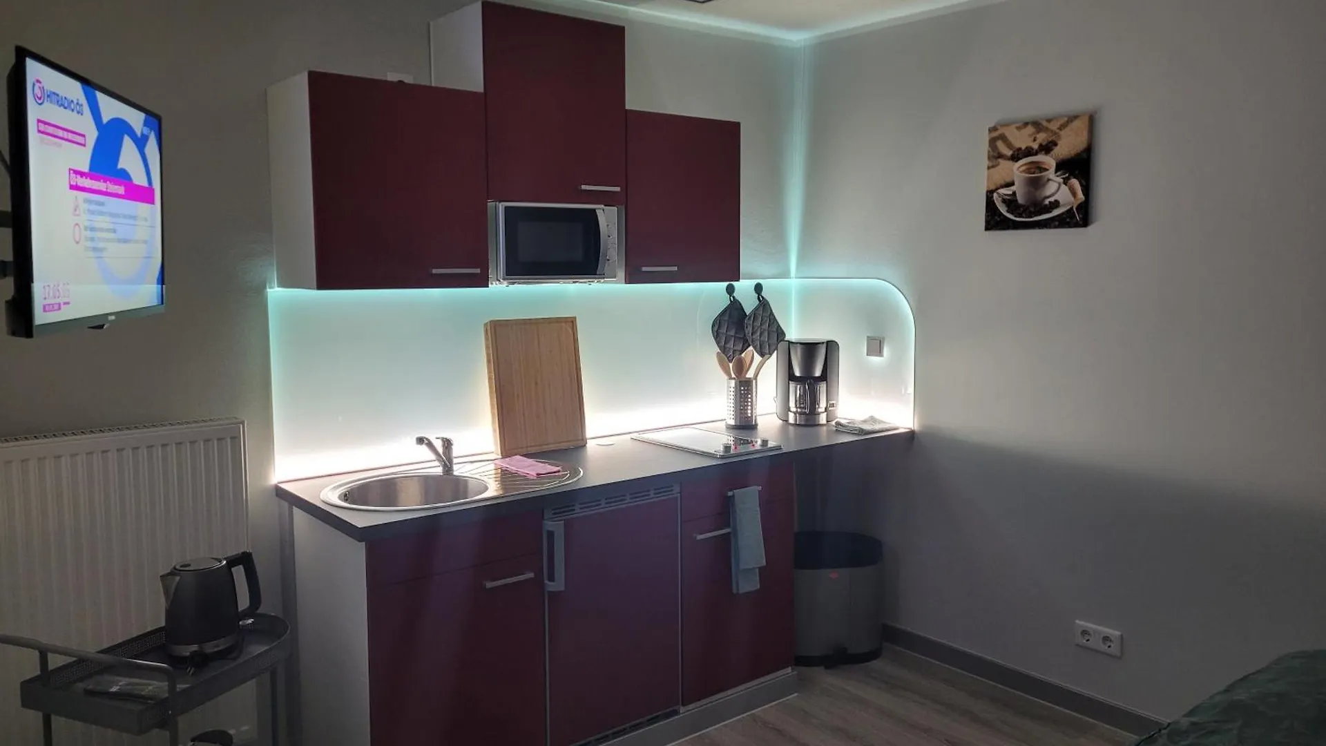 Ferienwohnung Oder Studio Dresden-Neustadt Inkl Parkplatz Mit Balkon Oder Terrasse Апартаменты Дрезден